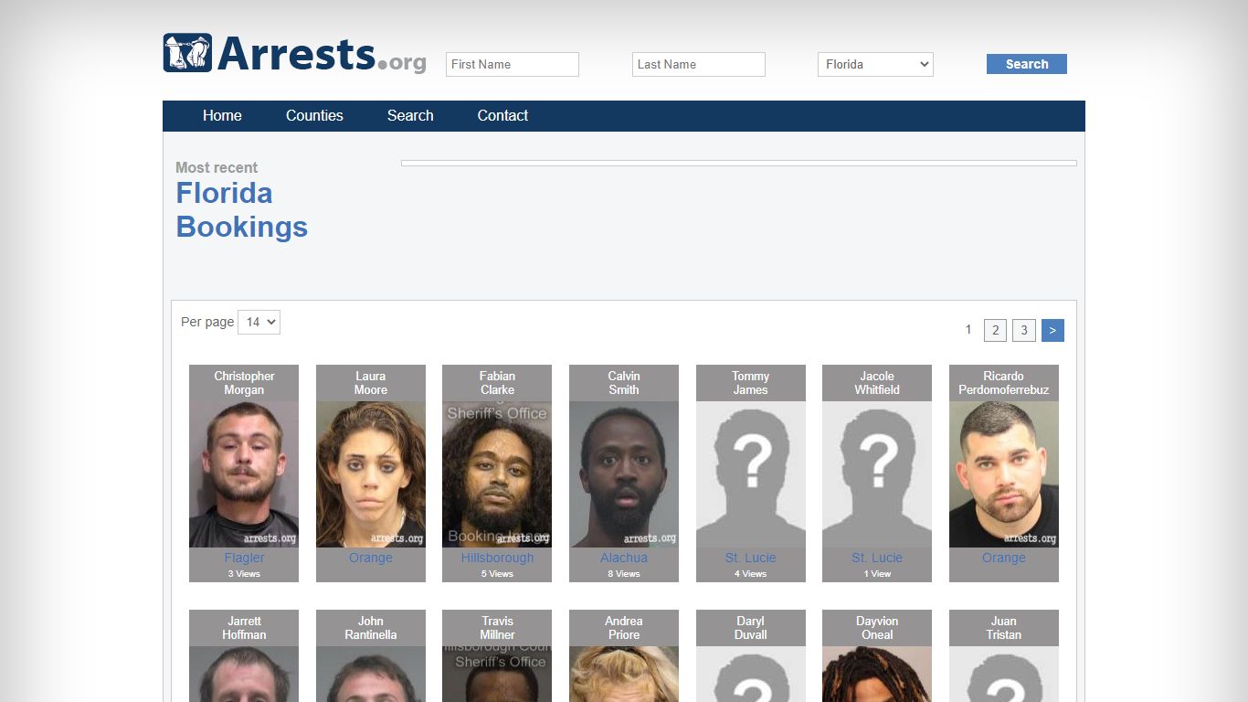 Hillsborough County Arrests and Inmate Search